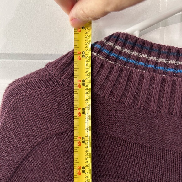 Vintage 90's Live Mechanics Ribbed Cardigan Sweater Sz XL Eclectic Grandpa Y2K - Picture 10 of 13